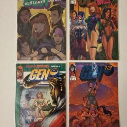 Image Comic Book Lot Of 4 Gen 13 High Grade Collectibles