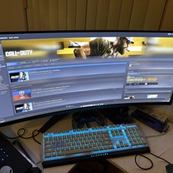 Alienware OLED Monitor. 34” Curved