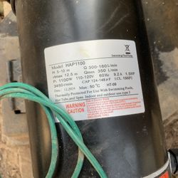 Pool Pump N Sand Filter