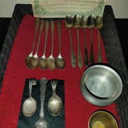 Antique And Vintage Silverware And Dish Ware