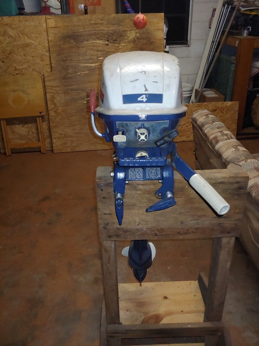 Evinrude 4 HP outboard motor for Sale in Auburndale, FL OfferUp