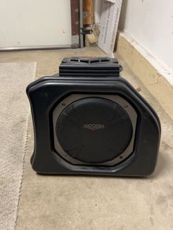 Kicker Powered Car Subwoofer Enclosure