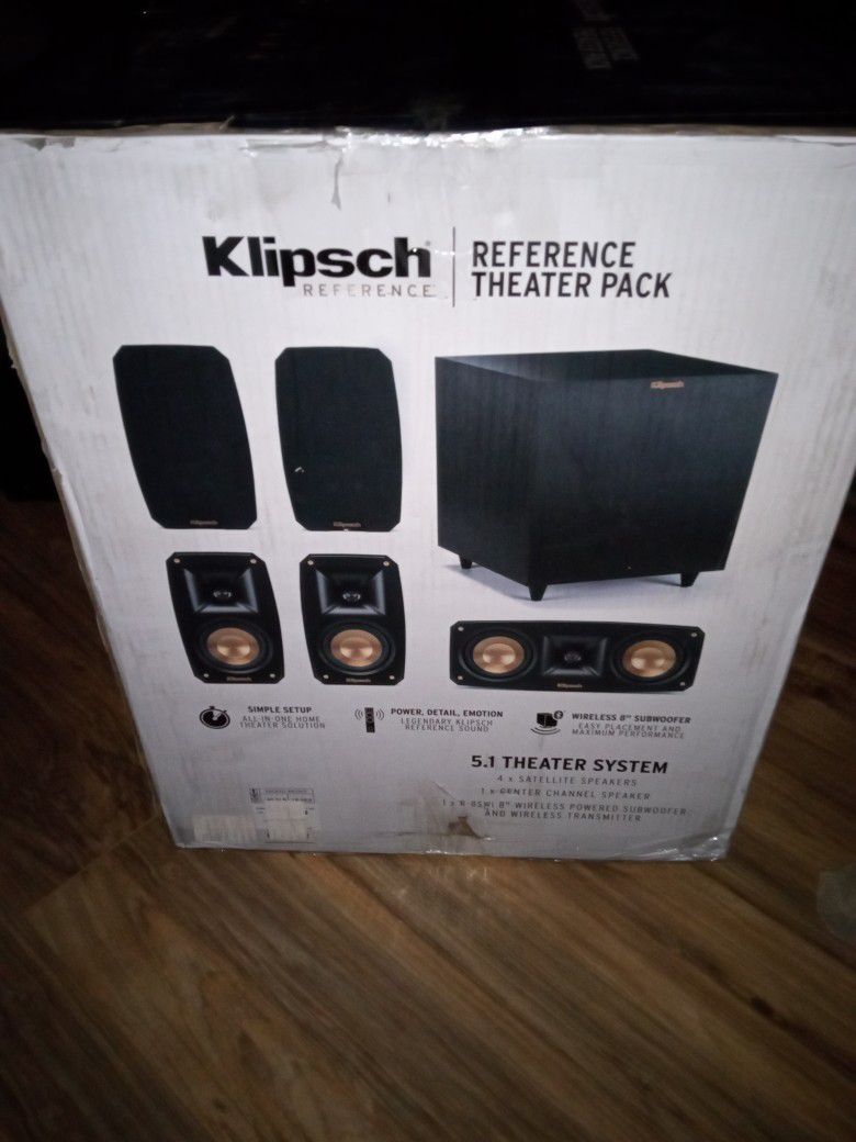 Klipsch 5.1 Theater System And Receiver 