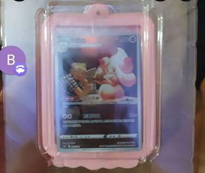 Pokemon special illustrated card and keychain