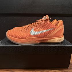 Nike Kobe 6 Total Orange Size 12.5