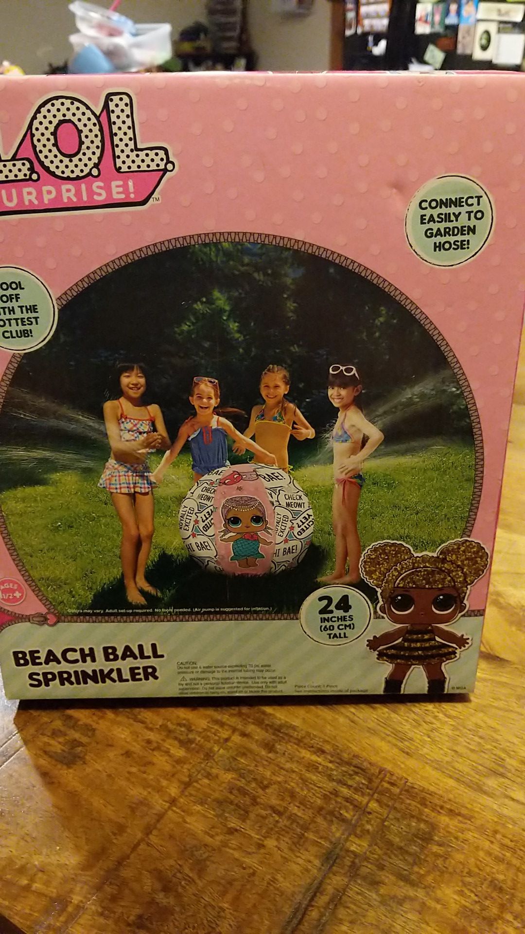 LOL Surprise Beach Ball Sprinkler