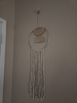 Macrame Boho Double Moon