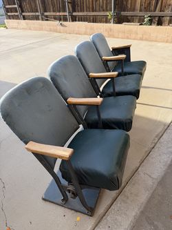 Vintage Theater seats