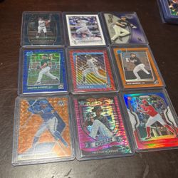 Baseball Card Collection With 6 Rookies