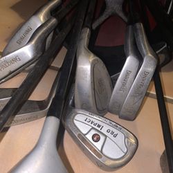 Spaulding Pro Impact Golf Clubs