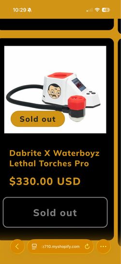dab, dab, right dab right Dab righ x Waterboys collaboration digital dab temperature thermometer. NOT A JOKE MY DOG IS BEING PUT TO SLEEP OR I HAVE TO