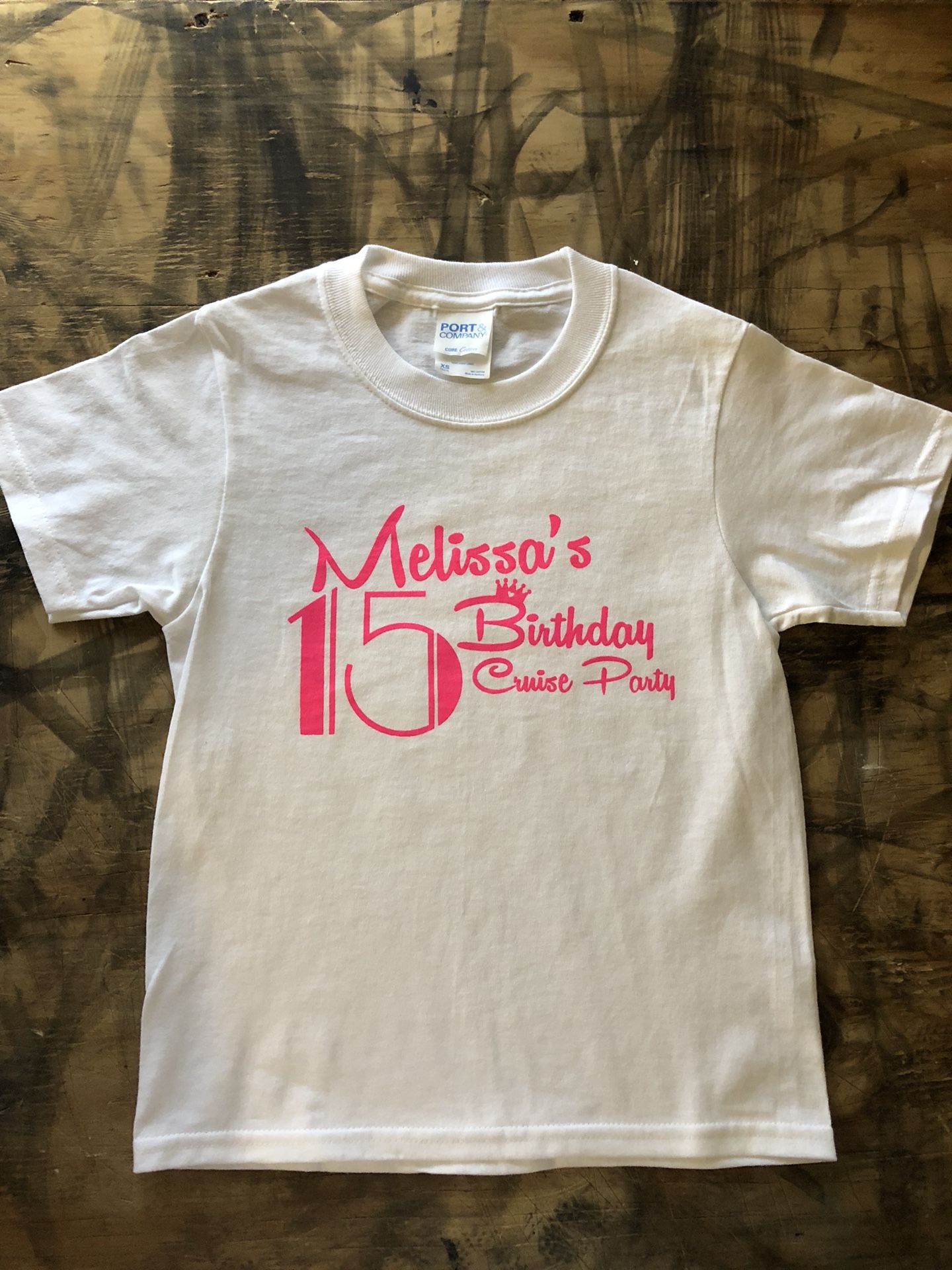 Camisetas para todo tipo de eventos. Cumpleaños , bautizos, despedida de solter@ y más