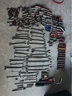Huge Socket & Wrench Lot – Craftsman, Impact Sockets, Mechanic Tools