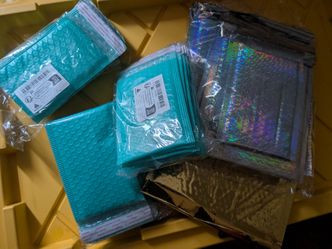 Bubble wrap mailers