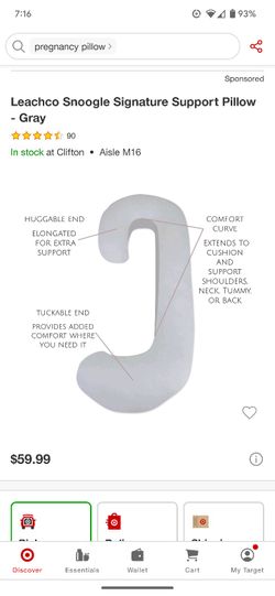 Leachco Snoogle Maternity Support Pillow 