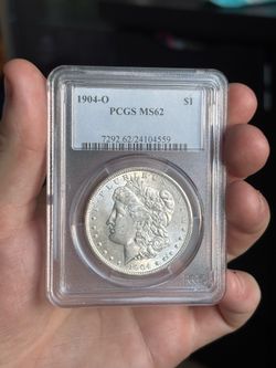 1904-O Morgan Dollar PCGS MS62