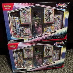Pokémon prismatic evolutions premium figure collection