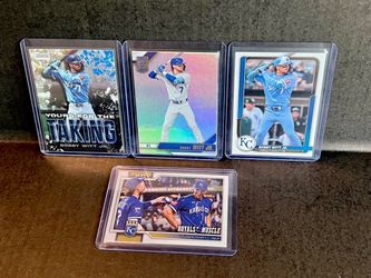 🔥Kansas City Royals 19 Card Lot Bobby Witt Jr Jac Caglianone George Brett Bo Jackson RC Inserts Refractors