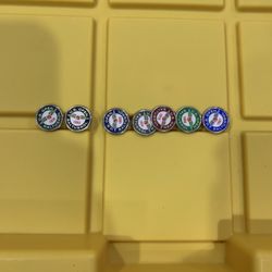 vintage golf ball markers from the Baltusrol Golf Club ($5 each)