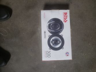 Car Speakers 5 1/4" 4-way Full Range