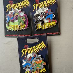 Spider Man 3 Pins Limited Edition