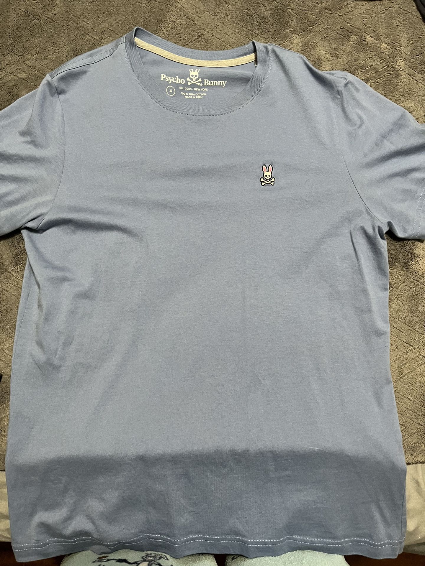 Light Blue Physco Bunny T-Shirt