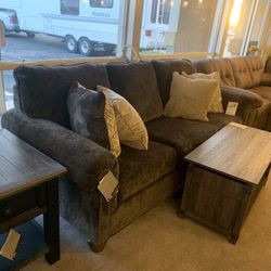 Brown Queen Sofa Sleeper January Special 20% Off 