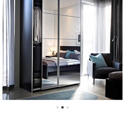 Ikea Pax Glass Panels