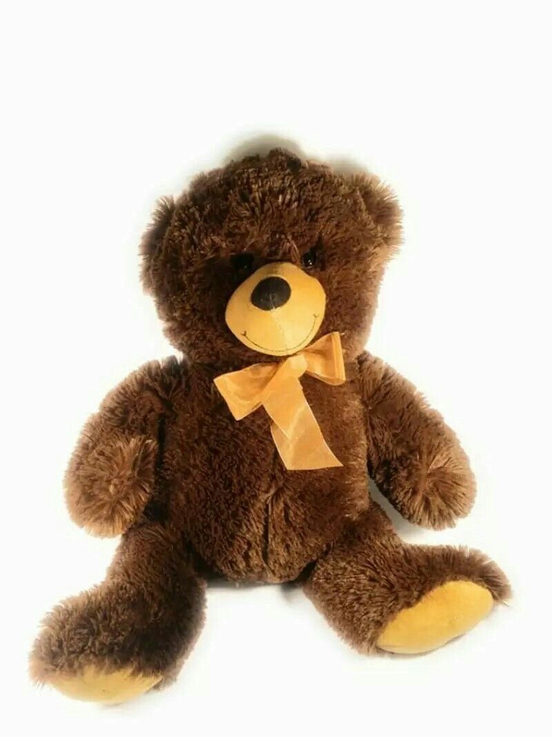 Bear Teddy Brown Plush Stuffed Toy Animal Soft