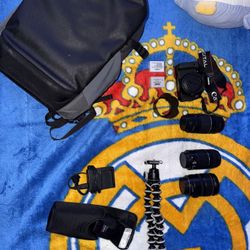 Canon EOS Digital Rebel T3i ( Backpack Included )