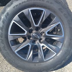 2023 CHEVY TAHOE Z71 20" 6LUG RIMS TIRES (4)