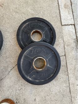 Weights plate
