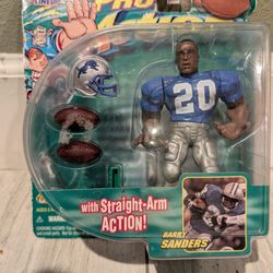 Kenner Starting Lineup Barry Sanders Pro Action 1999 Action Figure Sealed NIB
