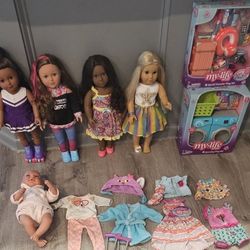 American Girl Doll And Friends