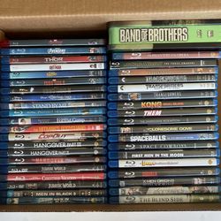 39 Bluray DVDs Plus Band of Brother Box Set for Sale in Hawthorne