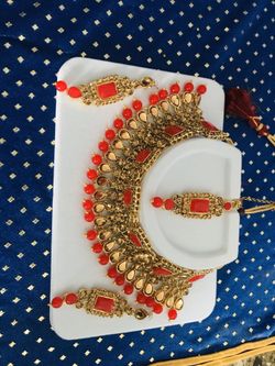 Indian party wear bridal set