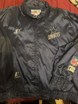 VTG Reebok NFL Pro Line Cowboys Dallas Track Jacket XL