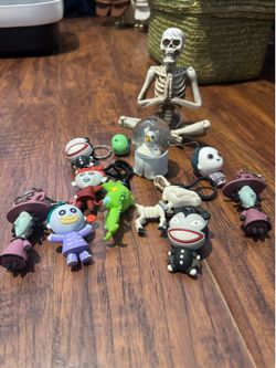 Nightmare Before Christmas Keychains + Figures