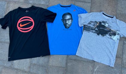 Nike Dri-Fit Kevin Durant KD Boys Youth XL T-Shirt Lot of 3 - Black Blue Gray