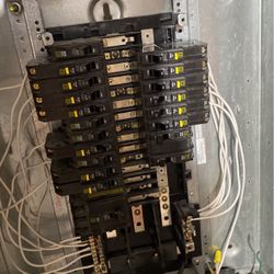 Used Square D TypeQOB Bolt In GFCI Breakers With Pigtails Used 