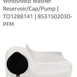 For Toyota Corolla 1(contact info removed) 2000 2001 2002 Windshield Washer Reservoir/Cap/Pump | TO1288141 | (contact info removed)030-PFM