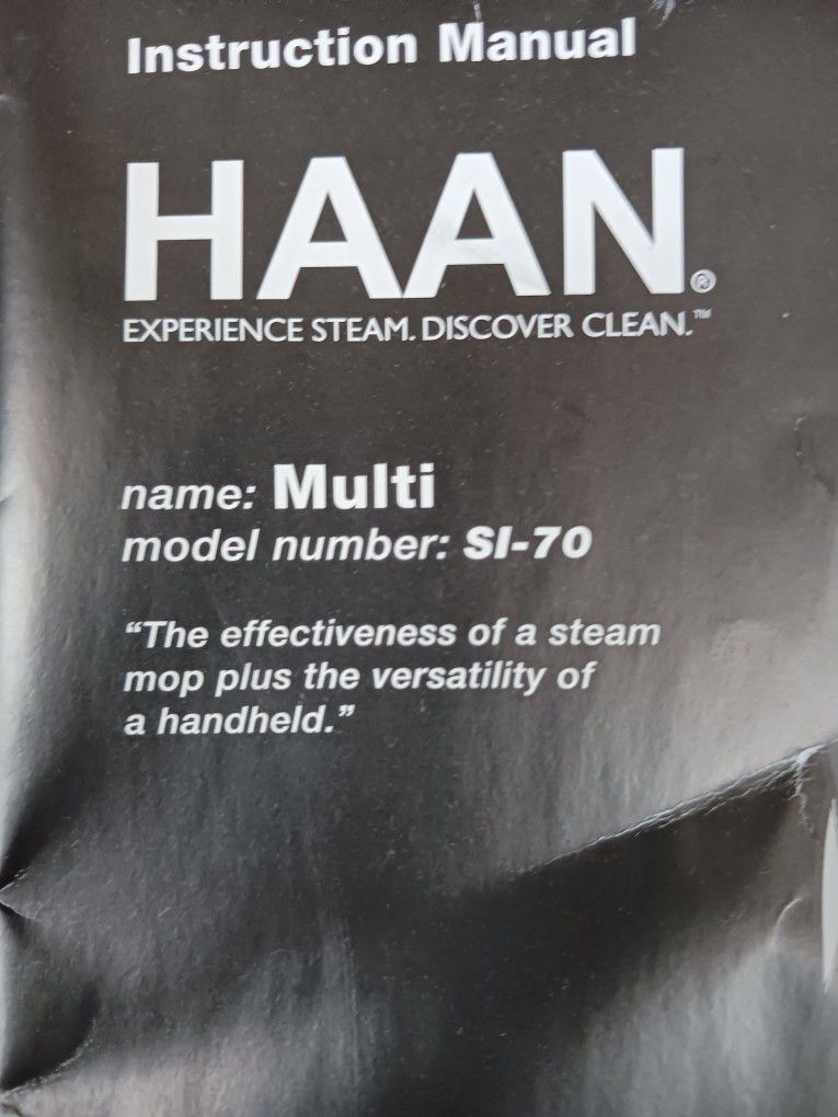 Haan Steam Cleaner 