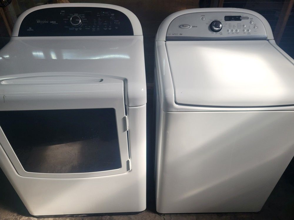 Whirlpool Cabrio Washer And Dryer