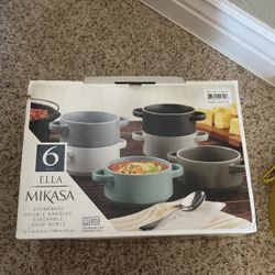 Mikasa Soup Bowls New