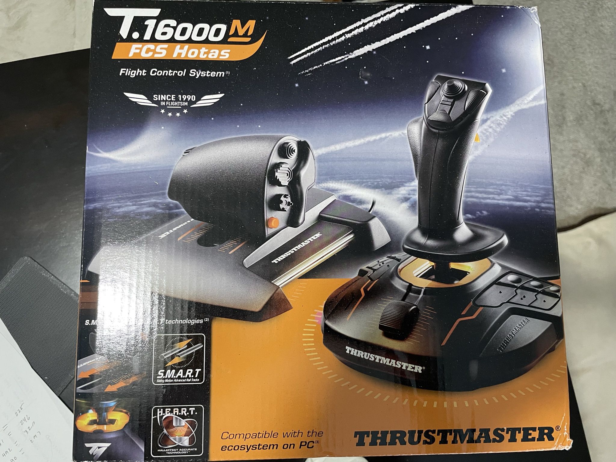 Thrustmaster T.16000m Fcs Flight Control System for Sale in Kyle, TX -  OfferUp