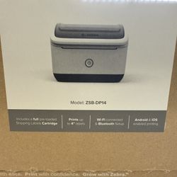 Zebra ZSB-DP14 4" Wireless Thermal Label Printer