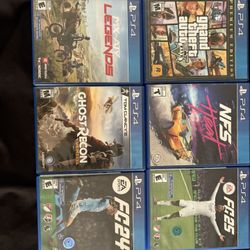 Playstation 4 games
