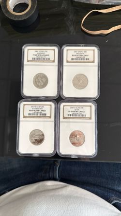 25C PR69 Ultra Cameo 2007 (4 Coins Combo)