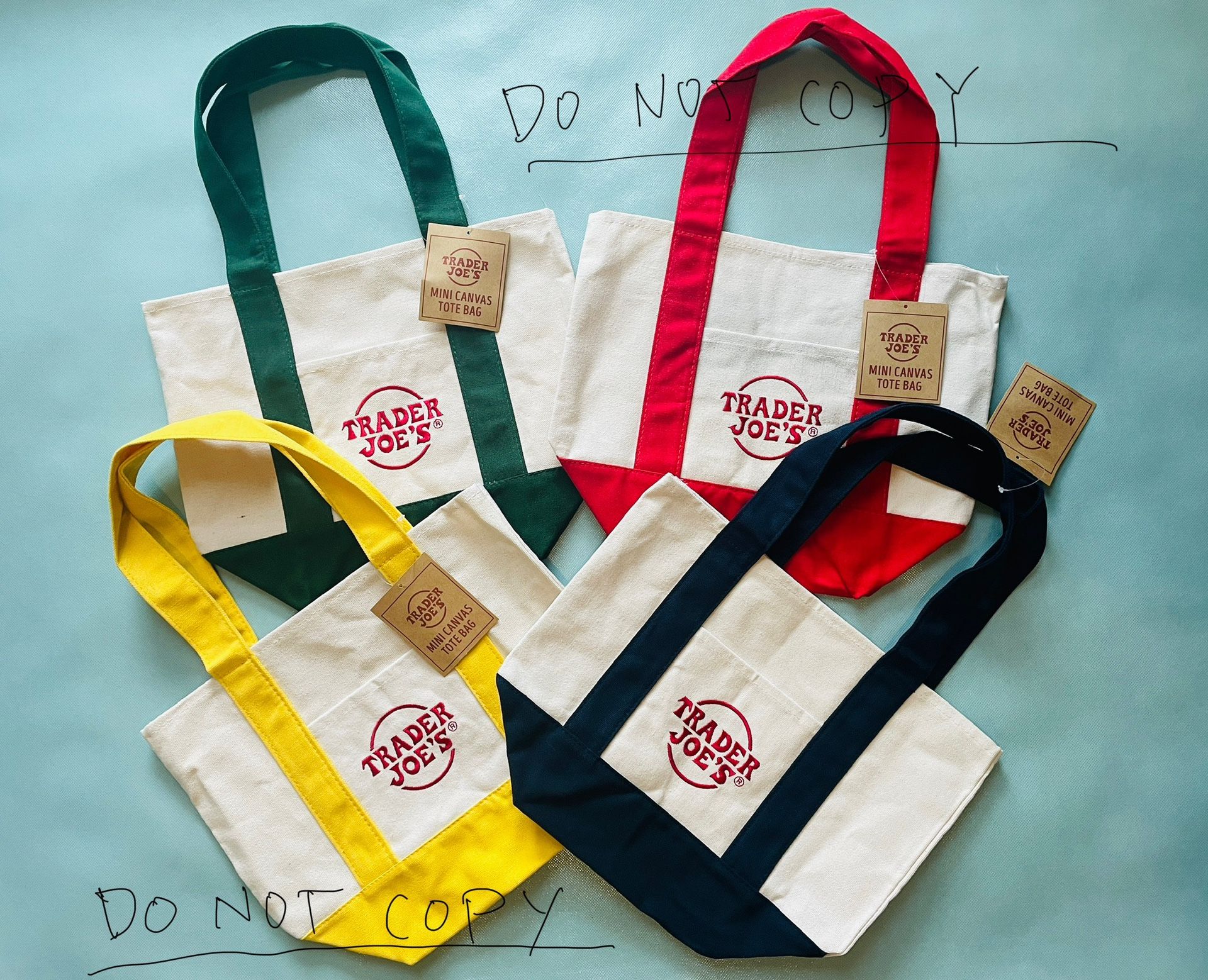 Brand new Trader Joe’s Mini Tote - $20 Each Or $60 For 4 Bags