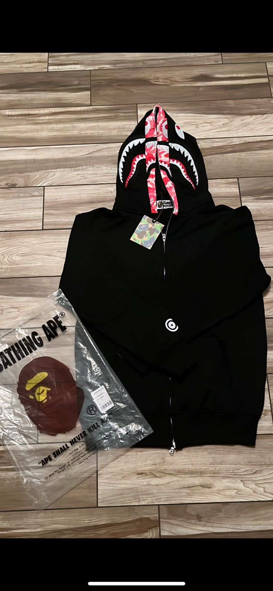 AUTHENTIC BAPE HOODIE